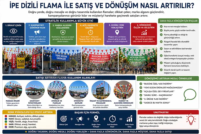 İpe Dizili Flama %name İpe Dizili Flama