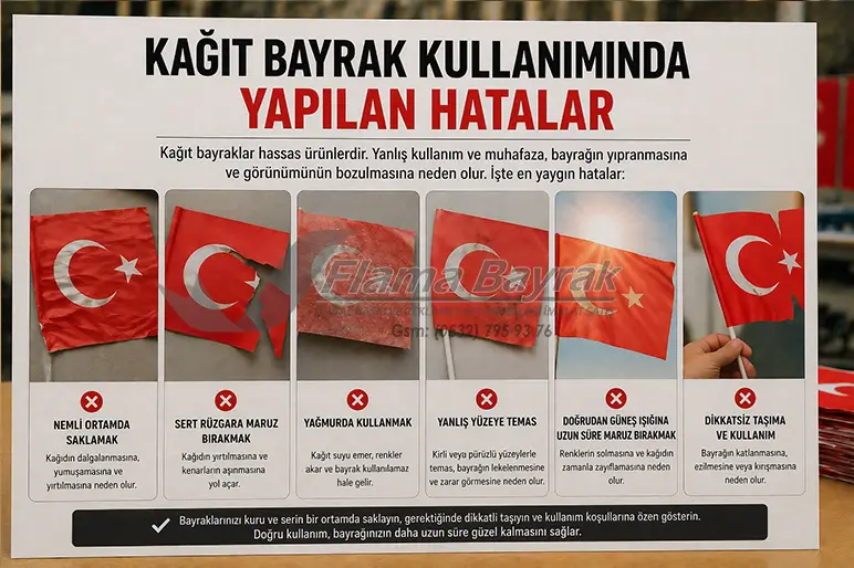 %name Bayramlarda Kağıt Bayraksız Kimse Kalmasın