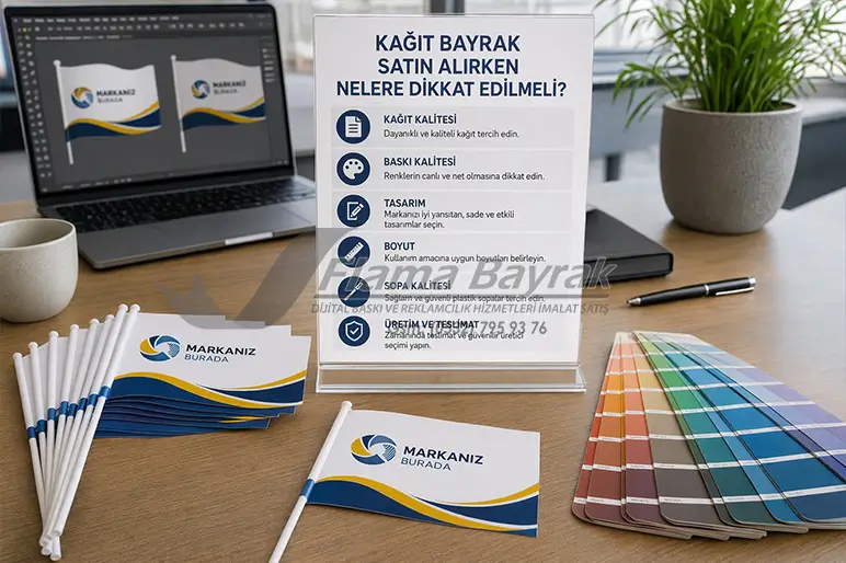 %name Kağıt Bayraklarda Yüksek Kalite