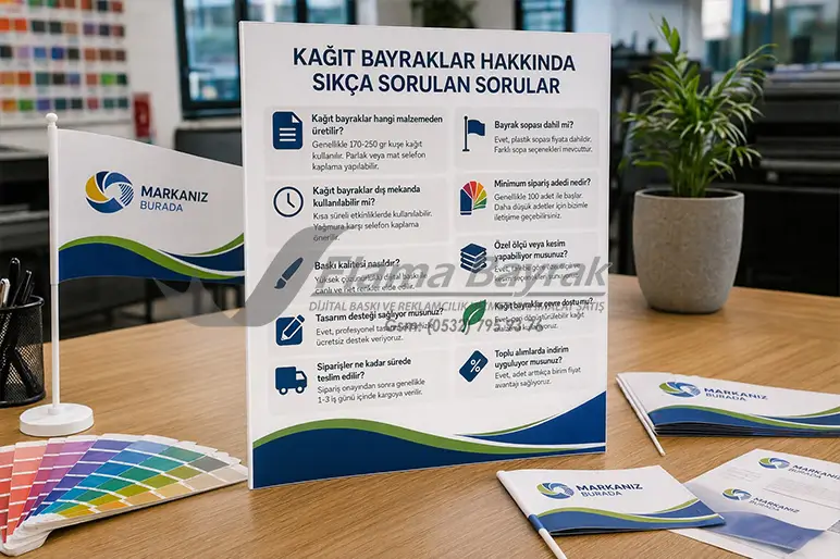 %name Kağıt Bayraklarda Yüksek Kalite