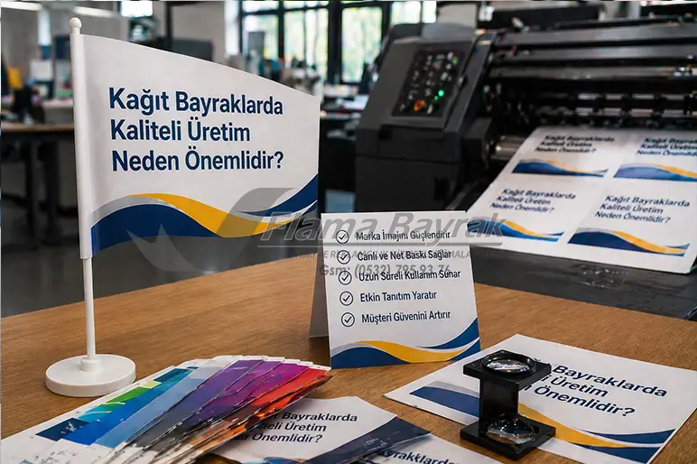 %name Kağıt Bayraklarda Yüksek Kalite