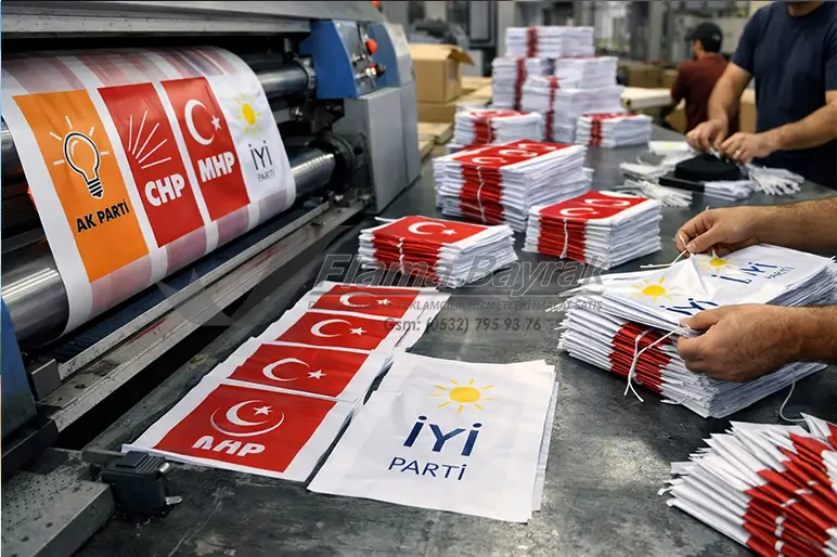 %name Seçim Bayrağı Üretimi