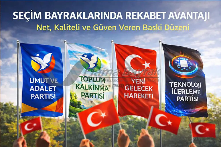 %name Seçim Bayrakları Nerelerde Kullanılır