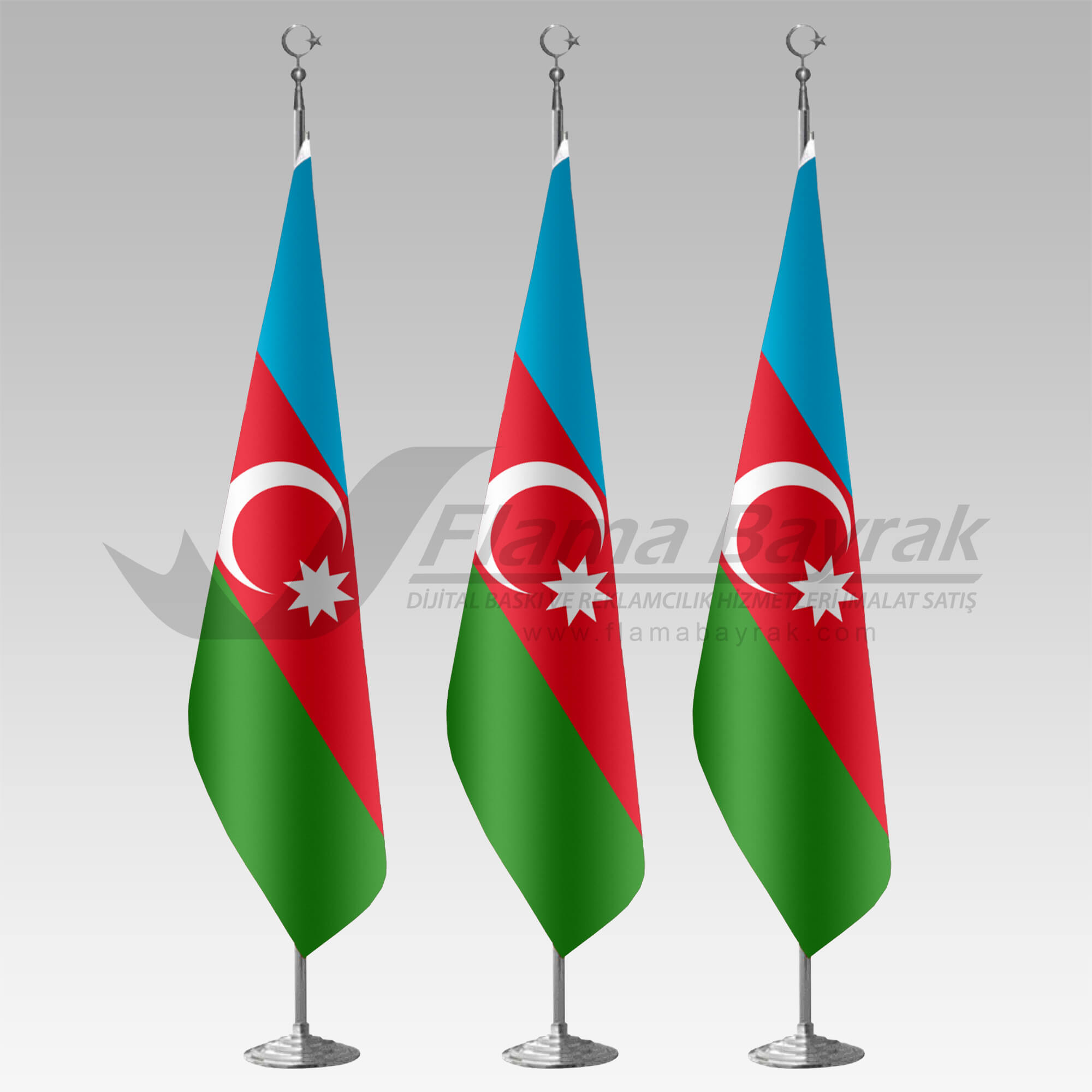 Azerbaycan Makam Bayrağı Makam Bayrağı