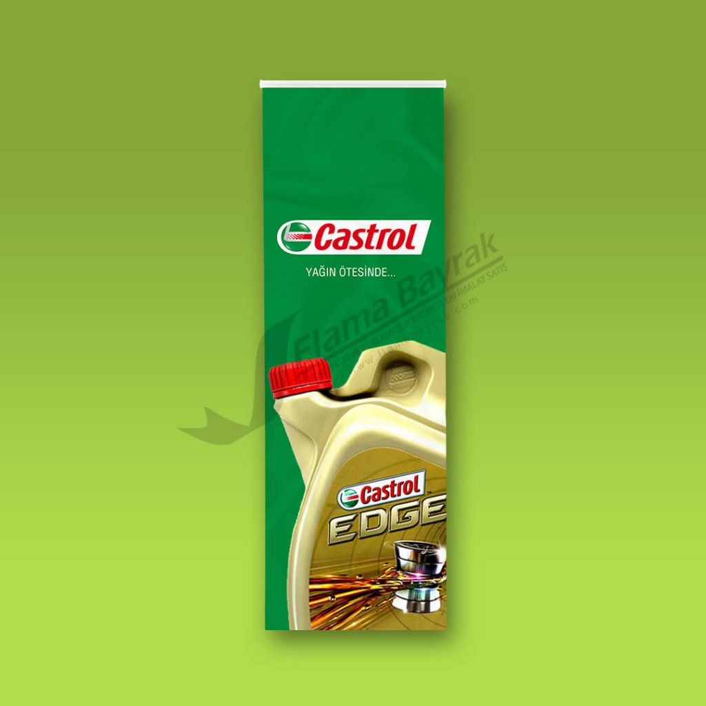 Castrol Duz Flama 1024x1024 Şirket Bayrakları