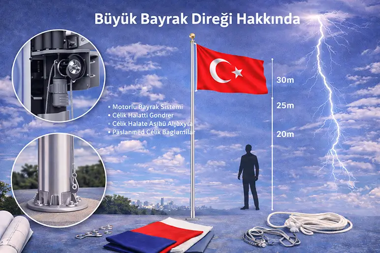 Direk Bayrağı Üretimi %name Direk Bayrağı Üretimi