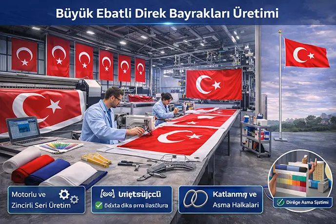 Direk Bayrağı Üretimi %name Direk Bayrağı Üretimi
