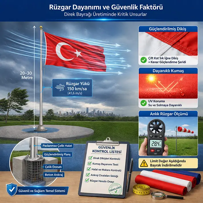 Direk Bayrağı Üretimi %name Direk Bayrağı Üretimi