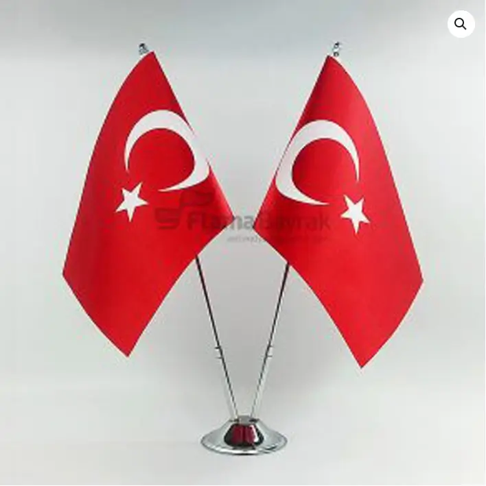 2 li Türk Masa Bayrağı