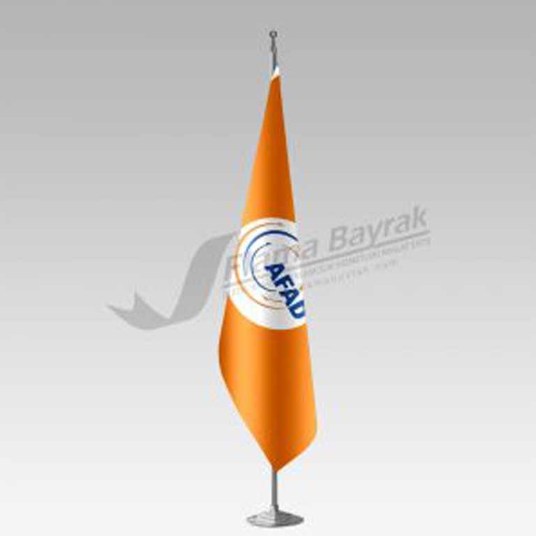 Afad Kurtarma Ekibi Makam Bayrağı