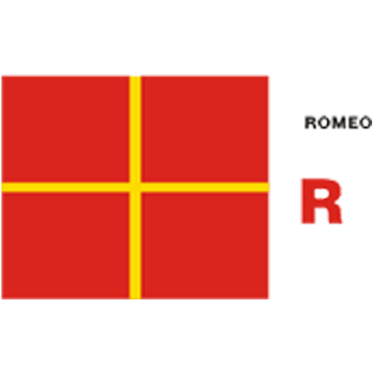 Hiç (Uluslararası) (Denizde) İlerde hazırlıyorum (Limanda) Gömüğe hazıım (Donanma)