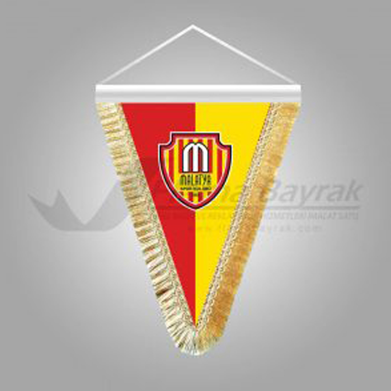 Malatyaspor Üçgen Takdim Flaması
