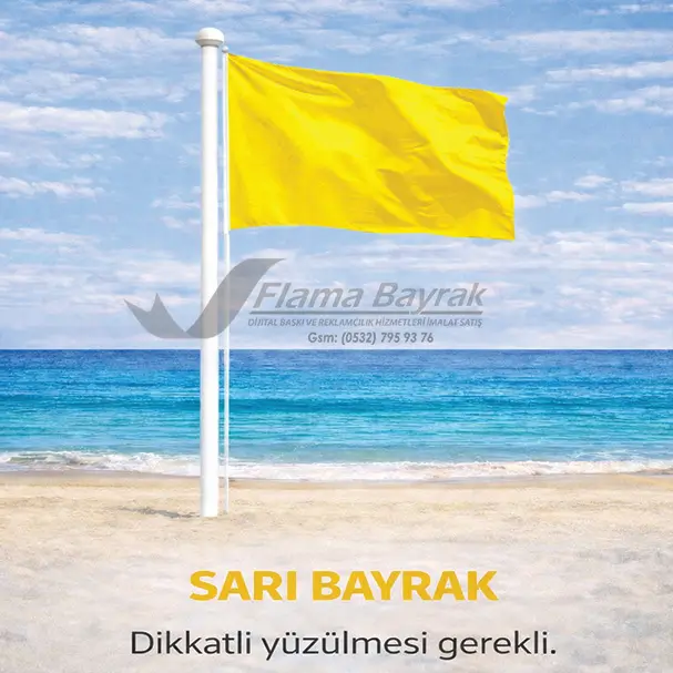 Cankurtaran Bayrağı Sarı