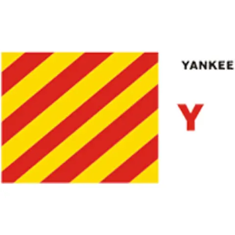 Çapa Çekiyorum Can yeleği takın Flaması