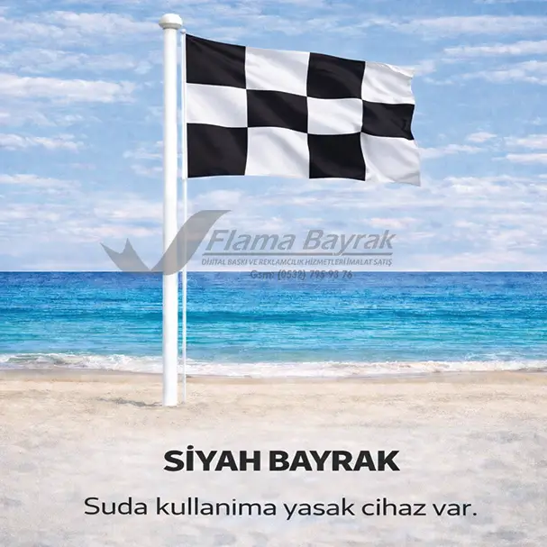 Damalı Cankurtaran Bayrağı