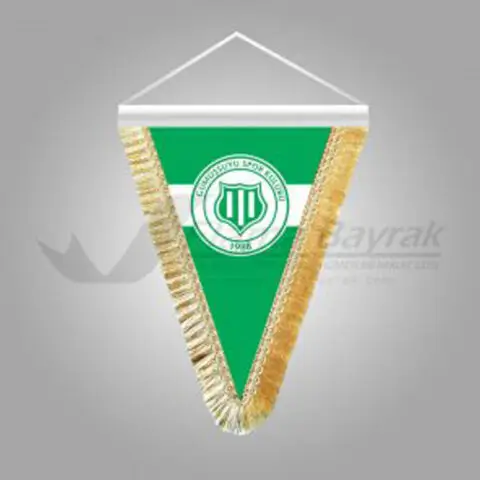 Gümüşsuyu Üçgen Takdim Flaması