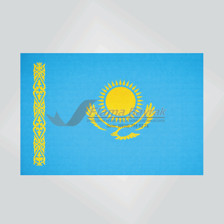 Kazakistan Bayrağı