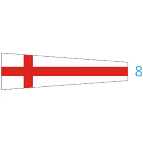 No8 Deniz İşaret Flaması