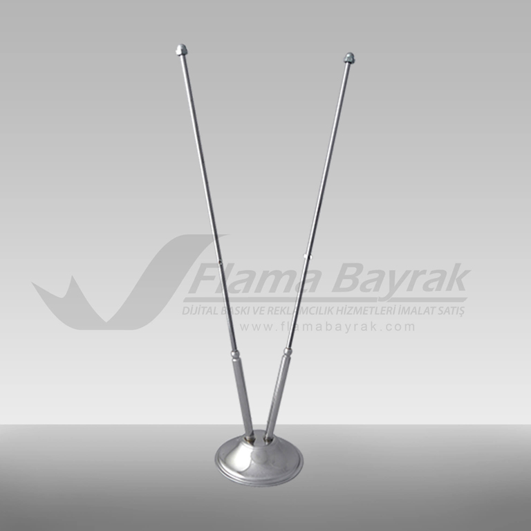 2 Li Masa Bayrağı Direği