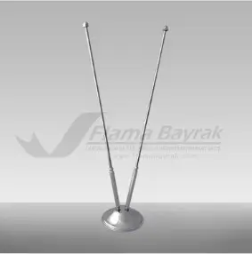 2 Li Masa Bayrağı Direği