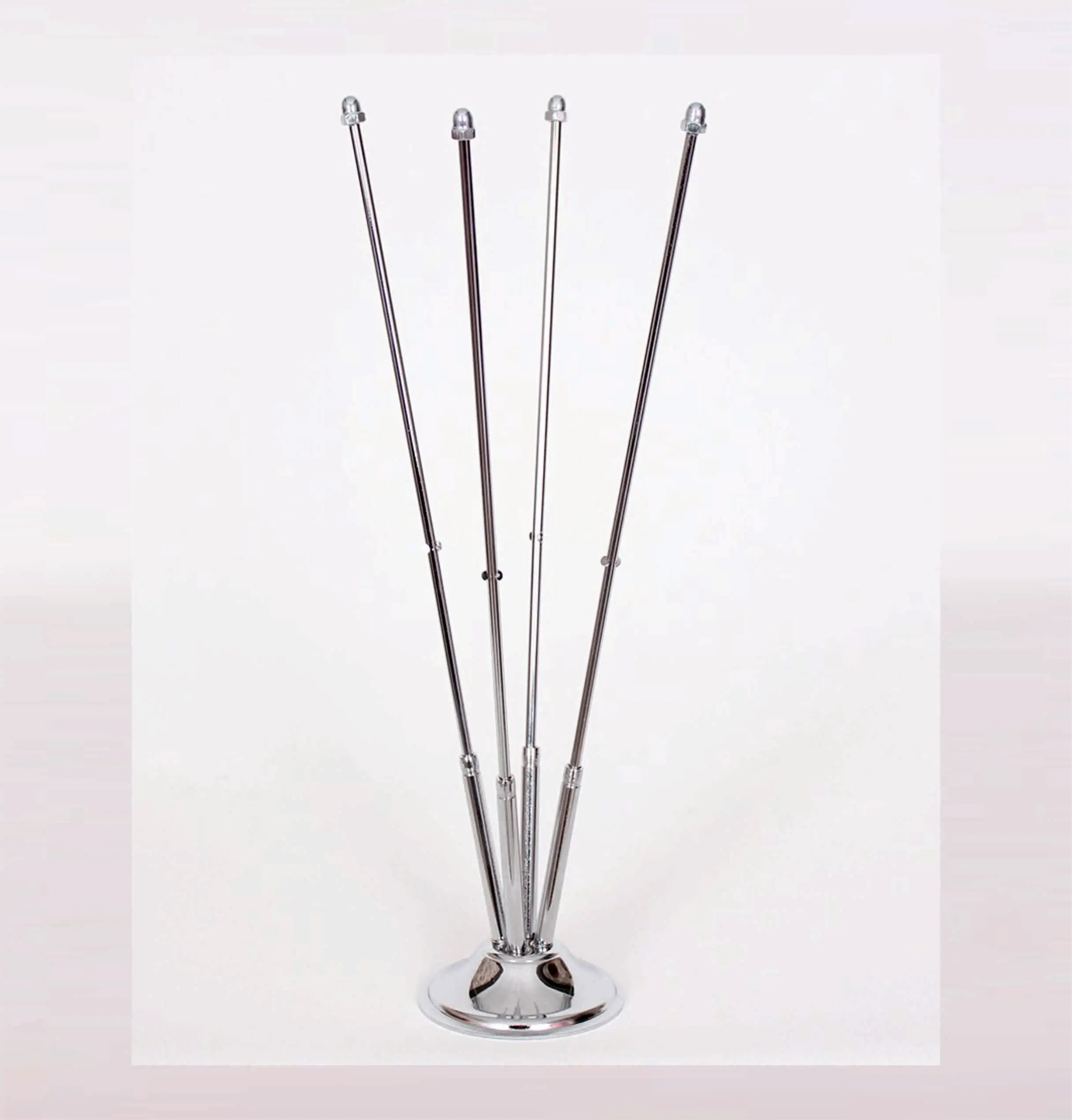 4 Lü Masa Bayrağı Direği