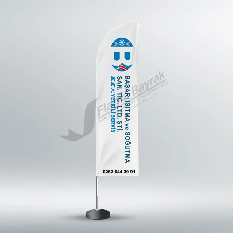 Başarı Isıtma Reklam Bayrağı