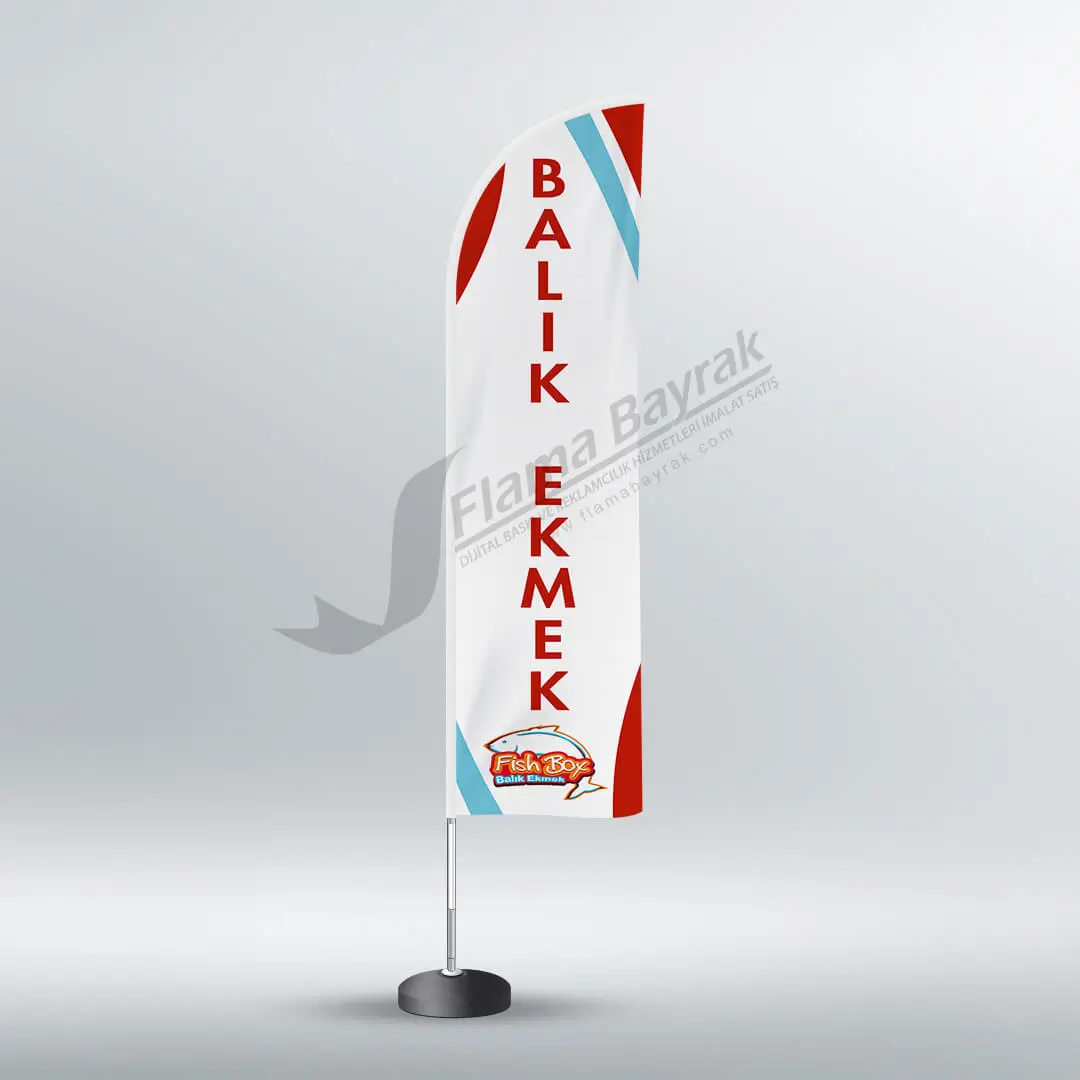 Fish Box Reklam Bayrağı