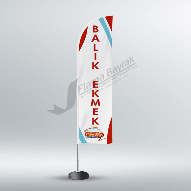 Fish Box Reklam Bayrağı
