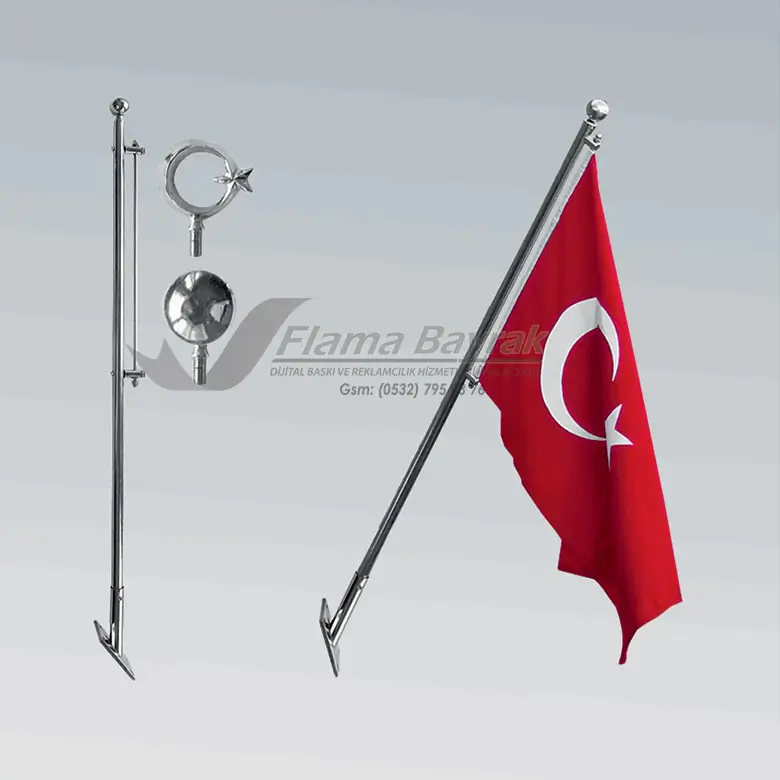 Teleskopik Bayrak Direği
