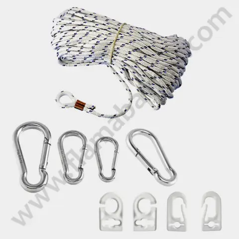 Bayrak Direği Carabiner Aparatı