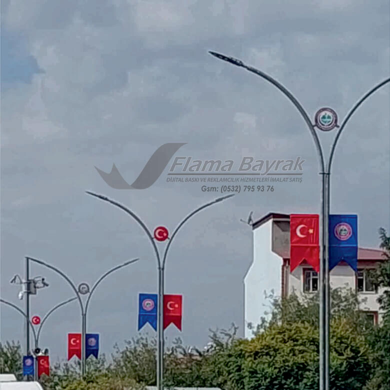 aydinlatma diregi flamalari Kaliteli Flama Bayrak Üretimi