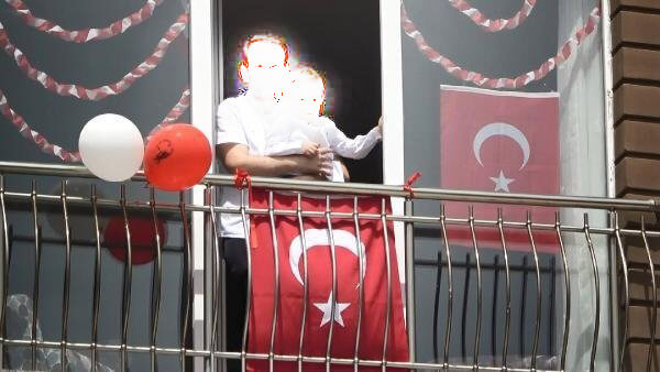 100x150 cm Balkon Turk Bayragi 23 Nisan’da Türk Bayrağı