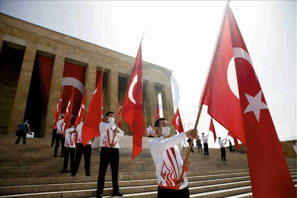 19 Mayis Toren Bayragi Uretimi 19 Mayıs Türk bayrağı
