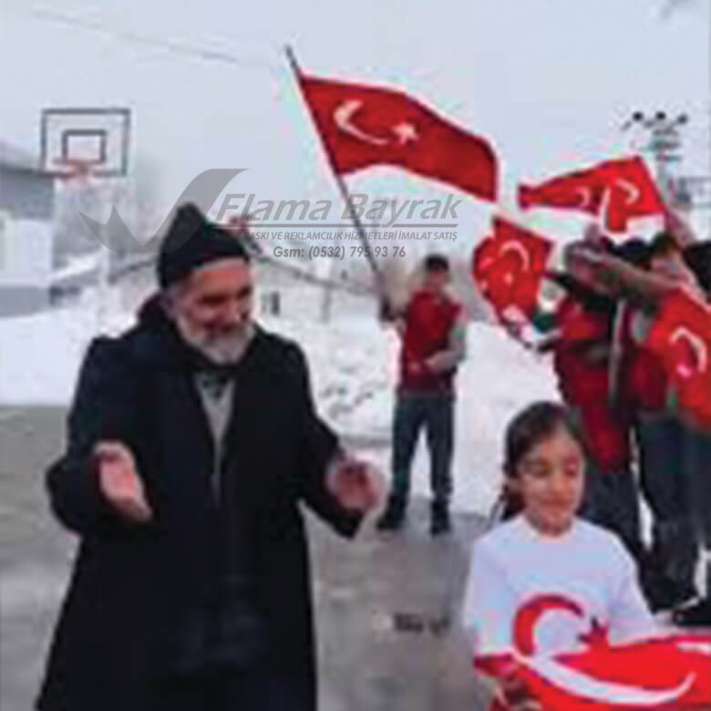 Kortej toren bayragi Kortej Bayrağı Üretimi