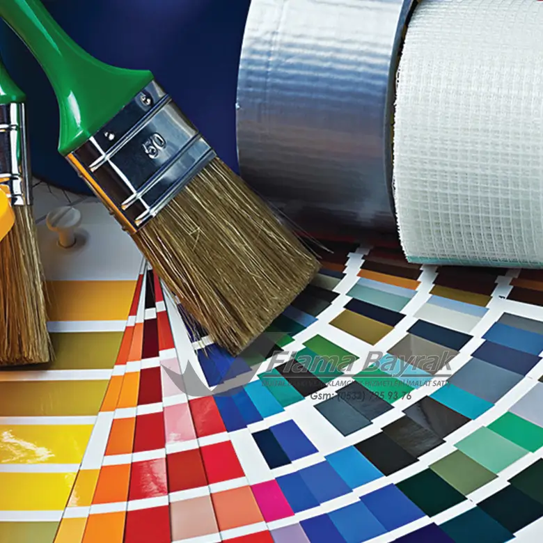 Akmaz Boya Bayrak Baskı %name Akmaz Boya Bayrak Baskı