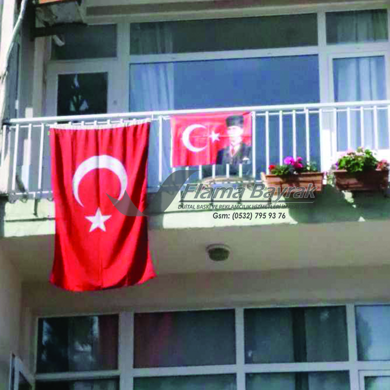 balkon turk bayragi 30 Ağustos Zafer Bayramı