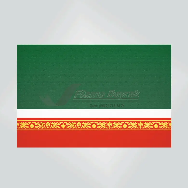 Çeçenistan bayrağı