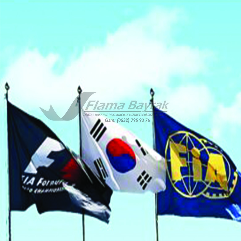 firma logolu gonder bayragi Firma logolu gönder bayrağı