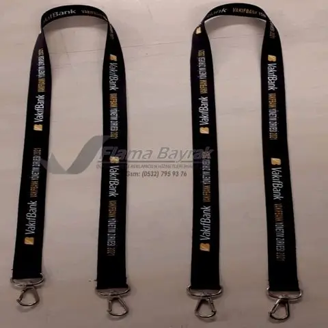 Yaka İpi Çift Kancalı