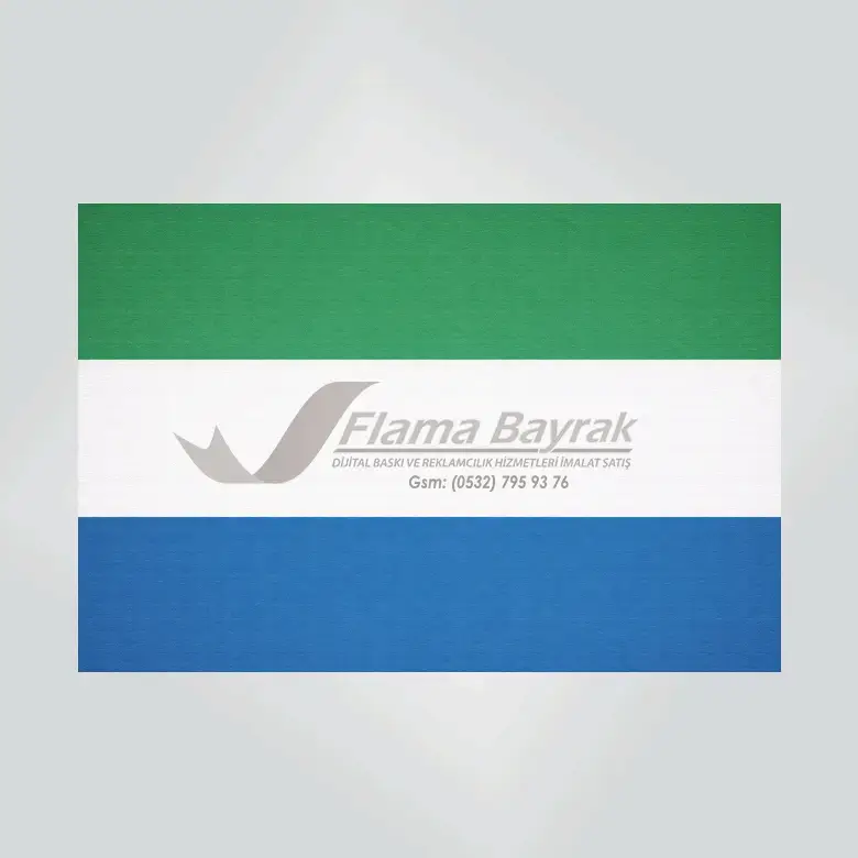 Sierra Leone Bayrağı