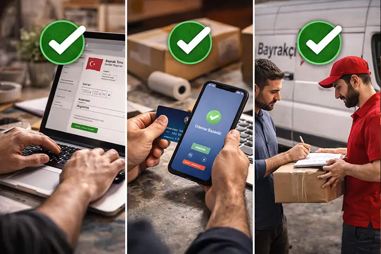 %name Acil Bayrak Siparişi