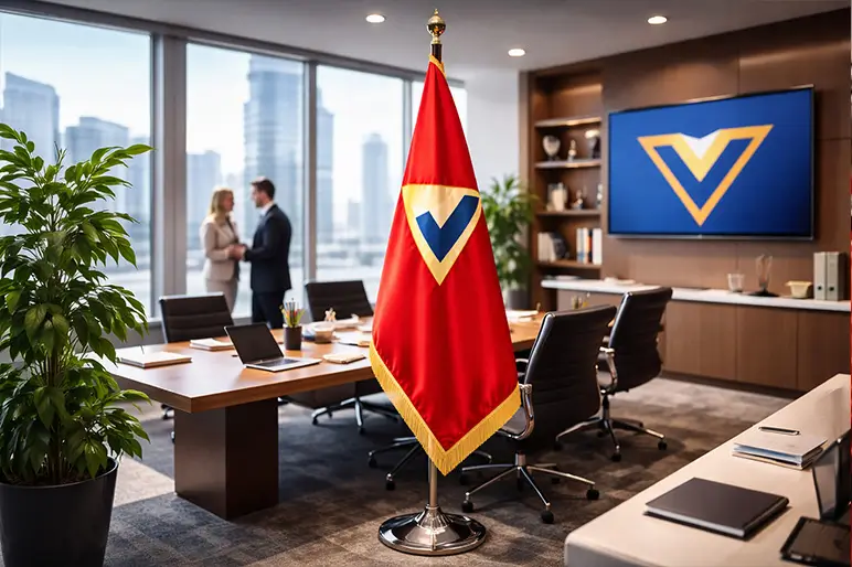 %name Logolu Flama Bayrak Basımı