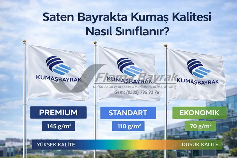 Saten Bayrak Baskı %name Saten Bayrak Baskı