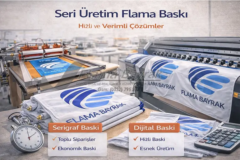 %name Seri Üretim Flama Baskı