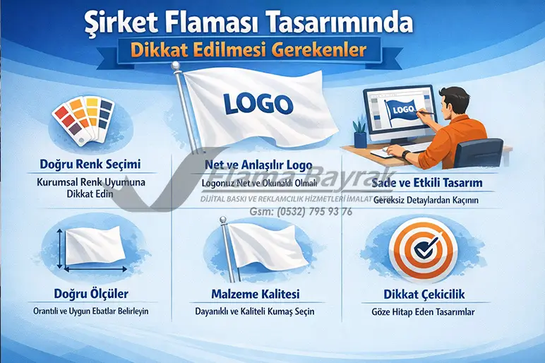 %name Şirket Flaması Üretimi