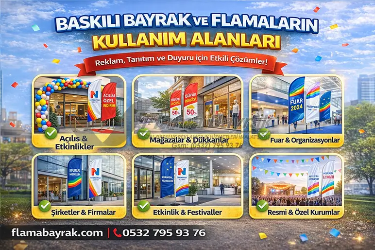 %name Baskılı Bayrak ve Baskılı Flama Arasındaki Fark Nasıl Anlaşılır