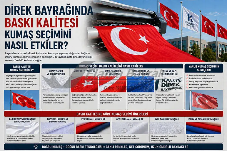 %name Direk Bayraklarında Kumaş Seçimi