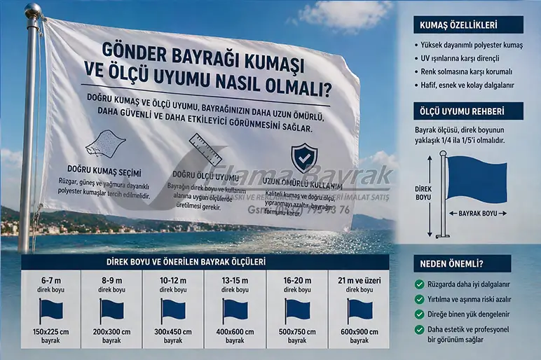 Gönder Bayrak Kumaşı Nasıl Olmalı %name Gönder Bayrak Kumaşı Nasıl Olmalı