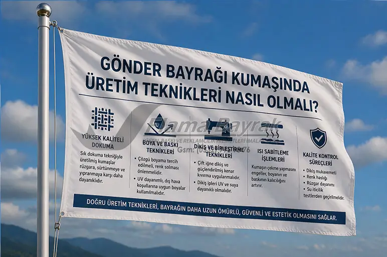 Gönder Bayrak Kumaşı Nasıl Olmalı %name Gönder Bayrak Kumaşı Nasıl Olmalı