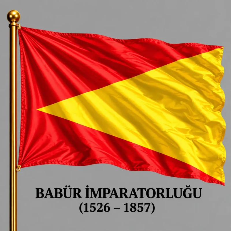 Babür İmparatorluğu Bayrağı Modelleri